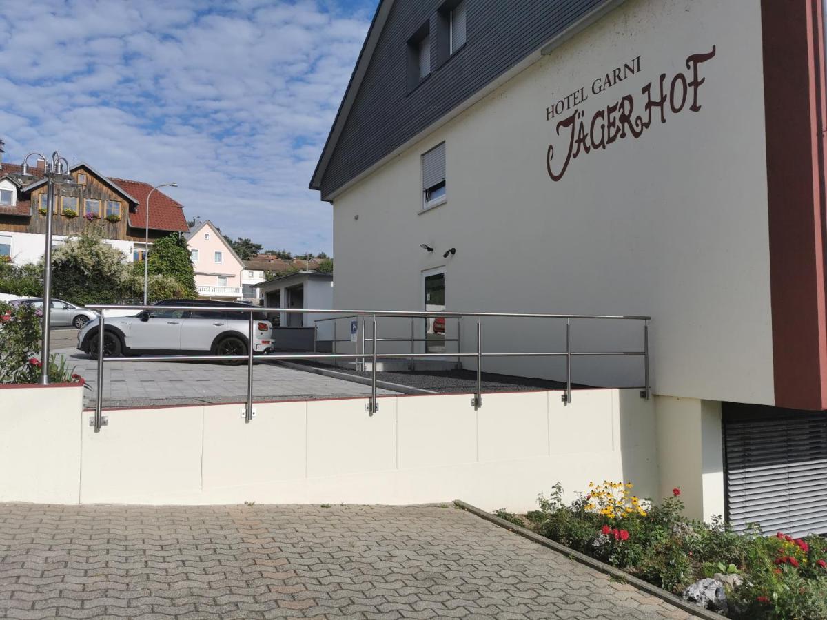 זיגמרינגן Hotel Garni Jagerhof מראה חיצוני תמונה