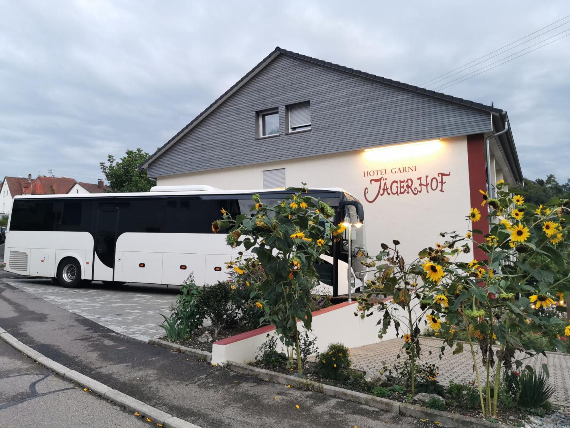 זיגמרינגן Hotel Garni Jaegerhof מראה חיצוני תמונה